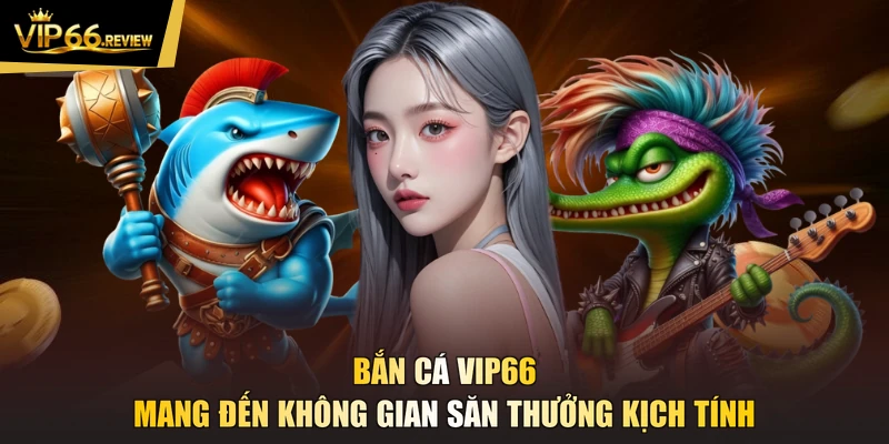 Bắn cá VIP66 mang đến không gian săn thưởng kịch tính