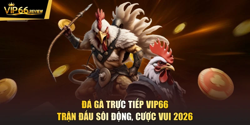 Đá Gà Trực Tiếp VIP66 - Trận Đấu Sôi Động, Cược Vui 2026