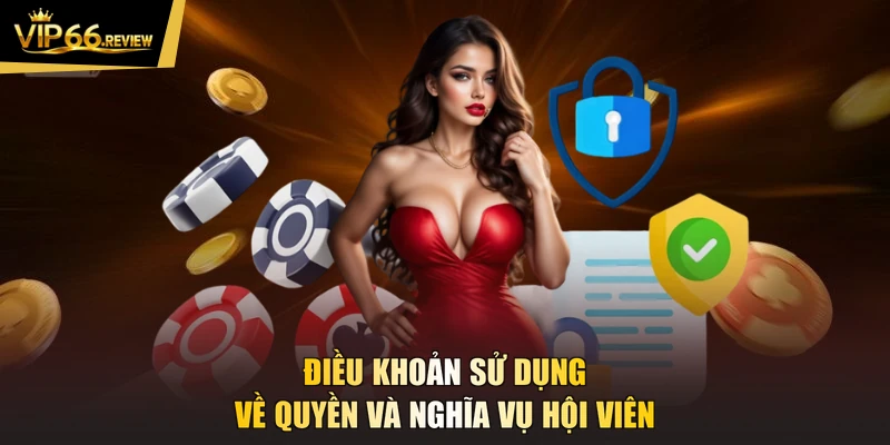 Điều khoản sử dụng về quyền và nghĩa vụ hội viên